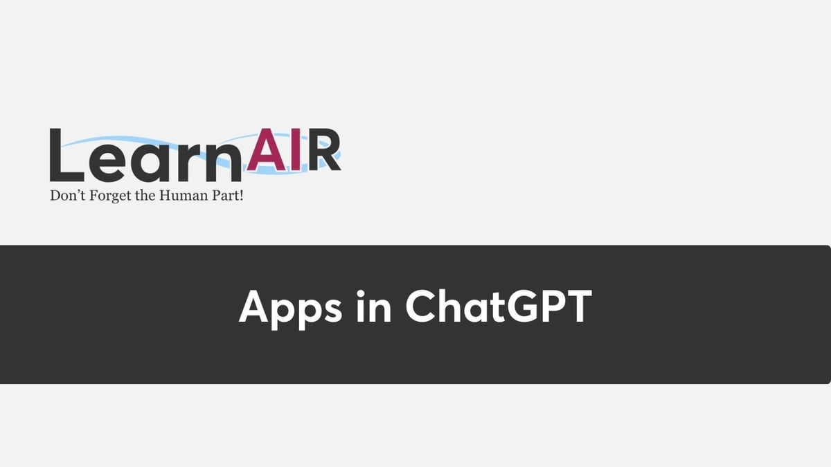 Apps in ChatGPT