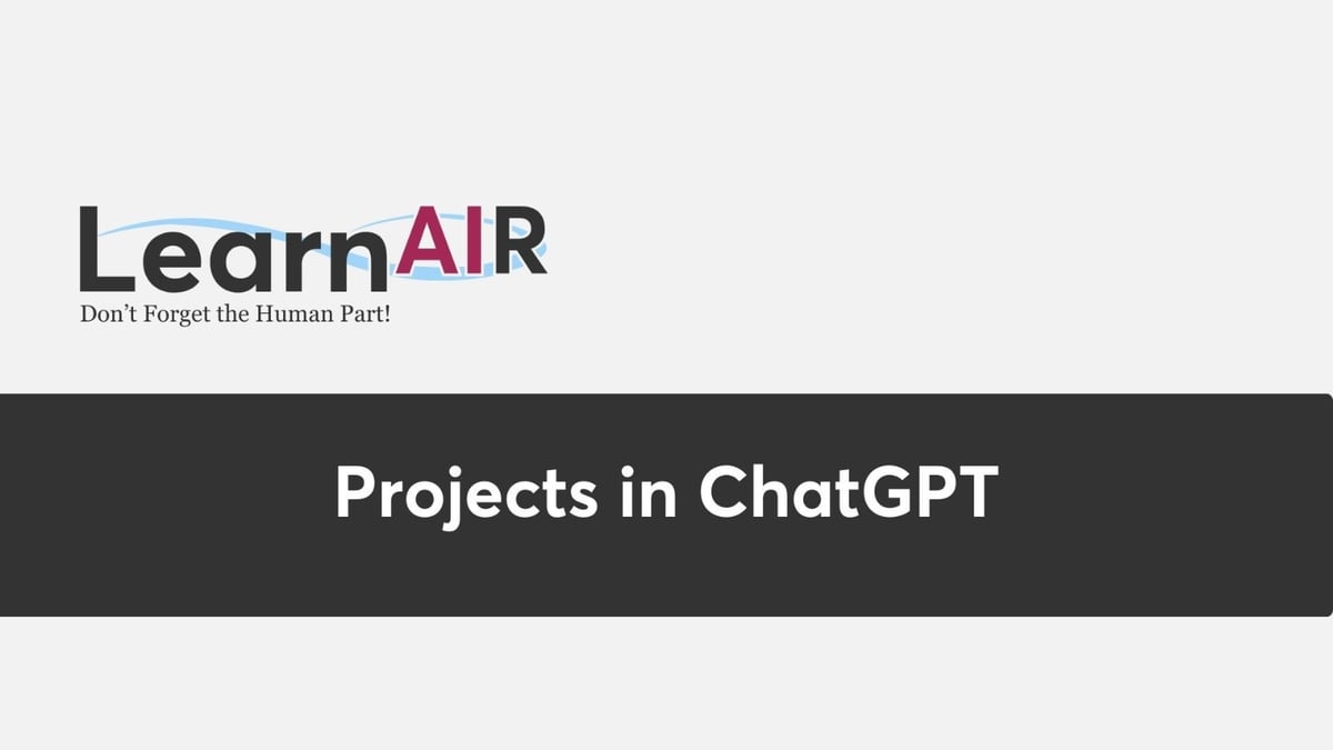 Projects in ChatGPT