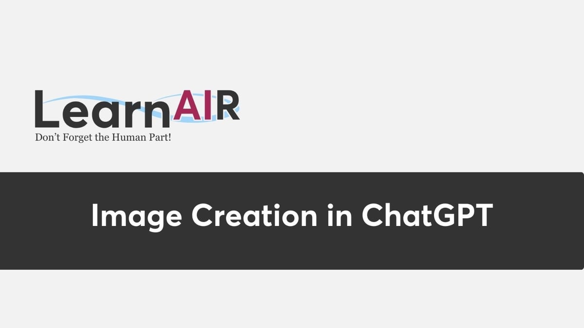 Image Creation in ChatGPT