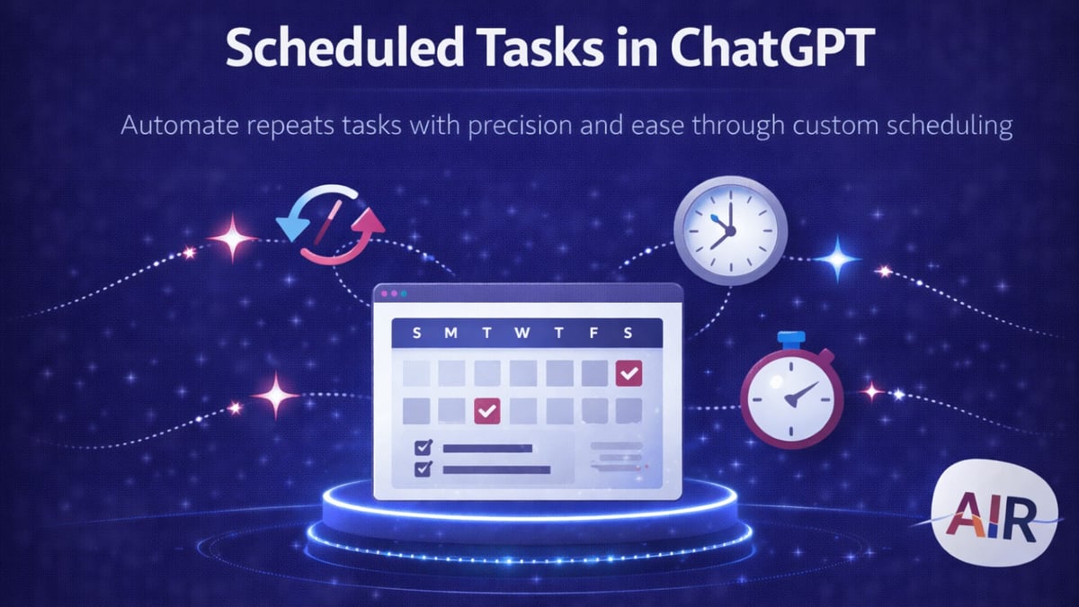 Scheduled Tasks in ChatGPT
