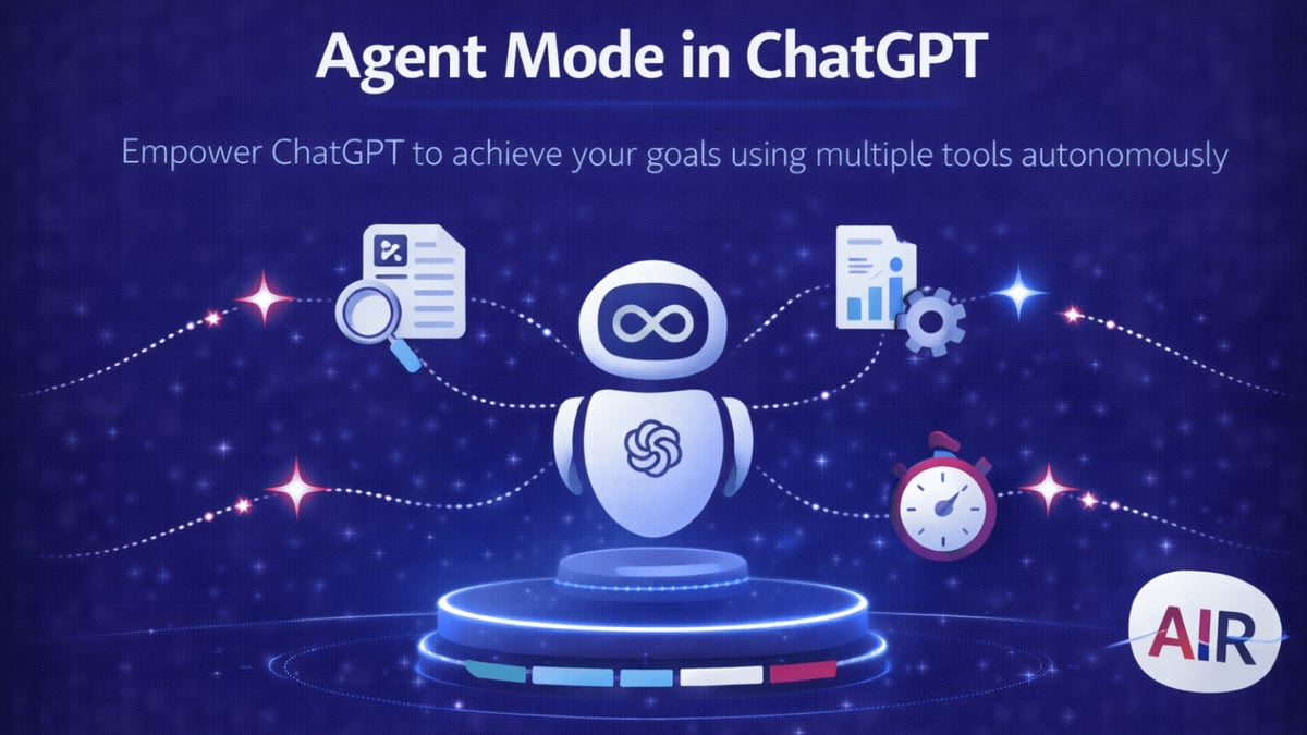 Agent mode in ChatGPT