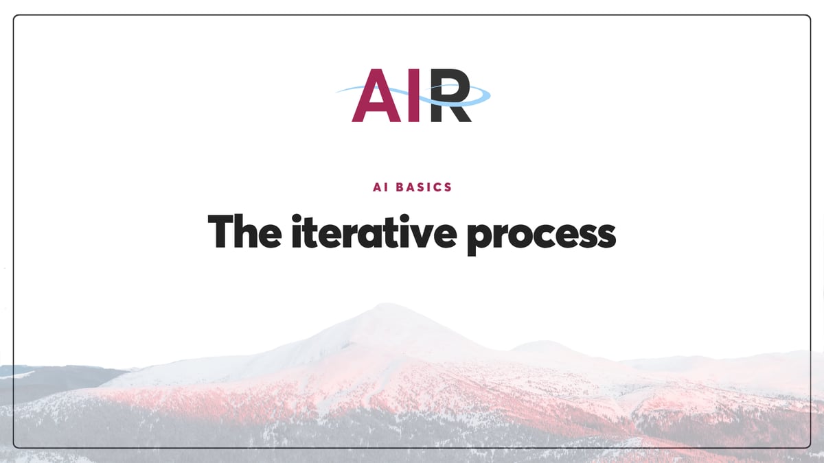 The iterative process
