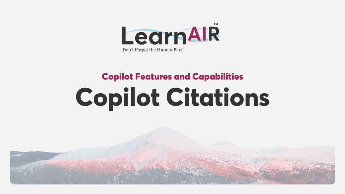 Copilot Citations