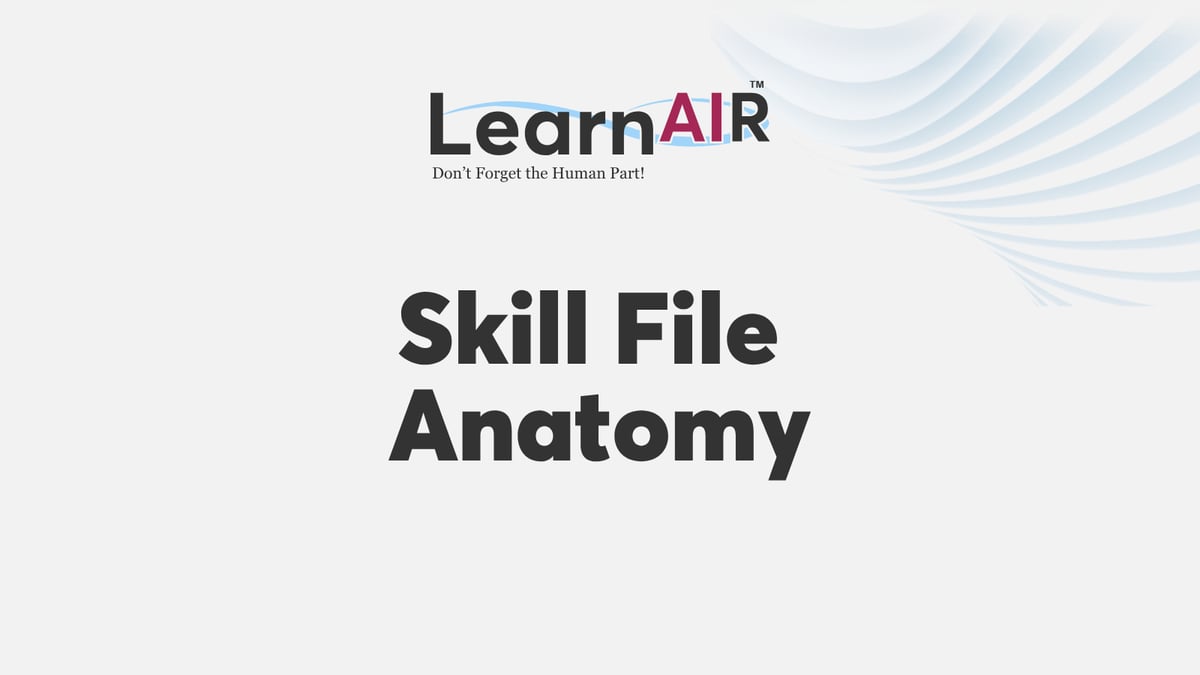 Skill File Anatomy