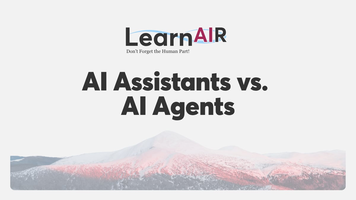 AI Agents vs. AI Assistants Resource