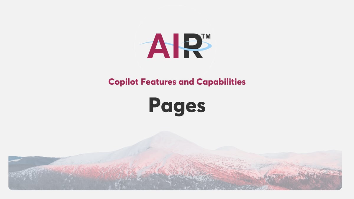 Document Creation in Pages