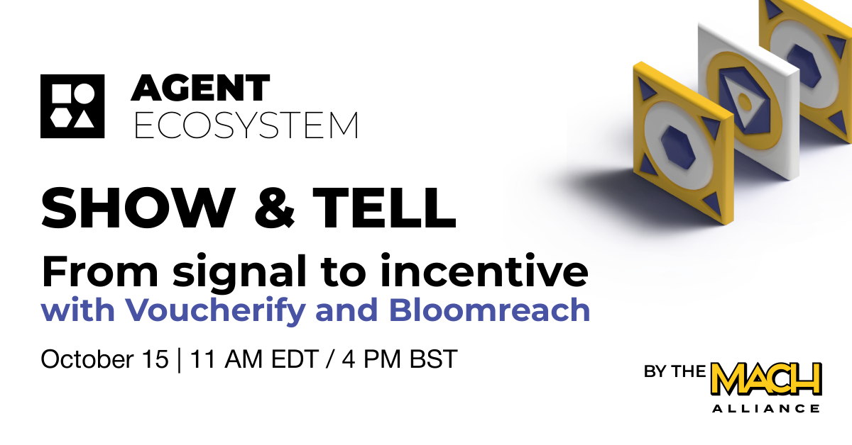From signal to incentive – Agent Ecosystem Show & Tell with Voucherify and Bloomreach