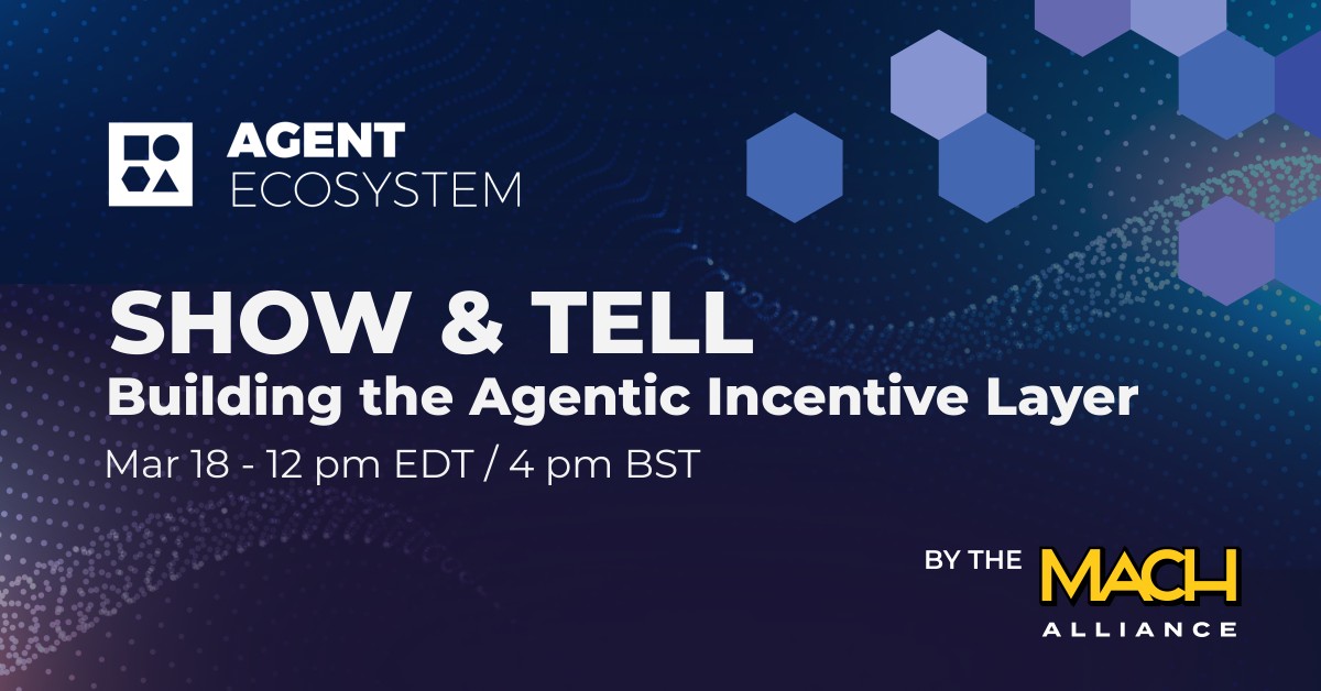 Agent Ecosystem Show & Tell: Building the Agentic Incentive Layer