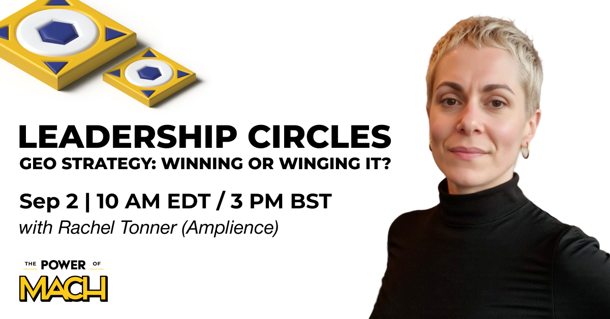 GEO Strategy: Winning or Winging It? | Marketing Leadership Circles