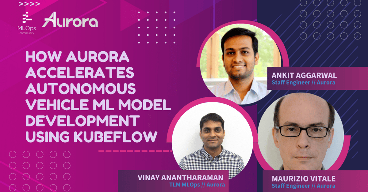 How Aurora Accelerates Autonomous Vehicle ML Model Development Using Kubeflow