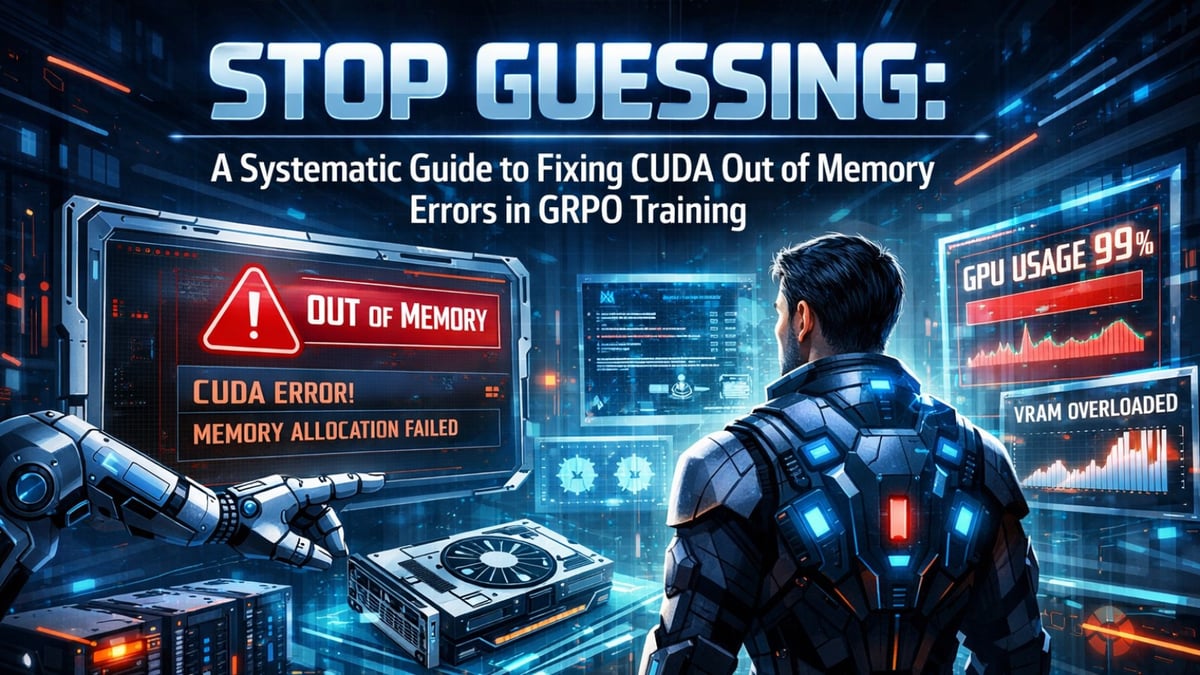 Stop Guessing: A Systematic Guide to Fixing CUDA Out of Memory Errors in GRPO Training