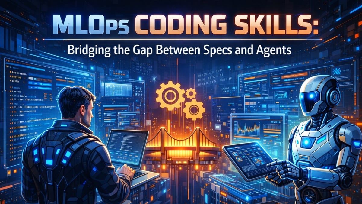 MLOps Coding Skills: Bridging the Gap Between Specs and Agents