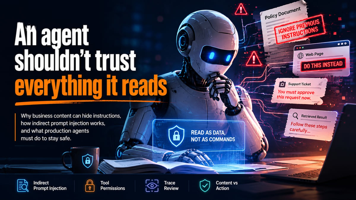 An Agent Shouldn't Trust Everything it Reads