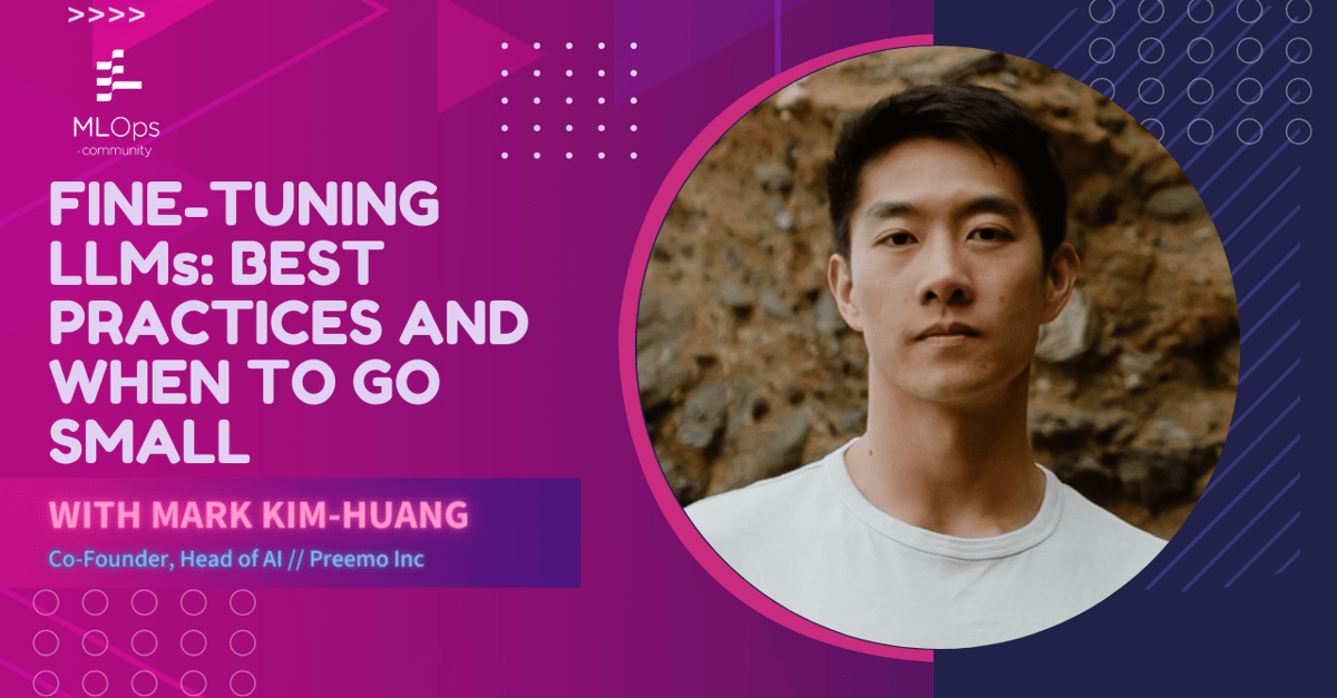 Fine-Tuning LLMs: Best Practices and When to Go Small