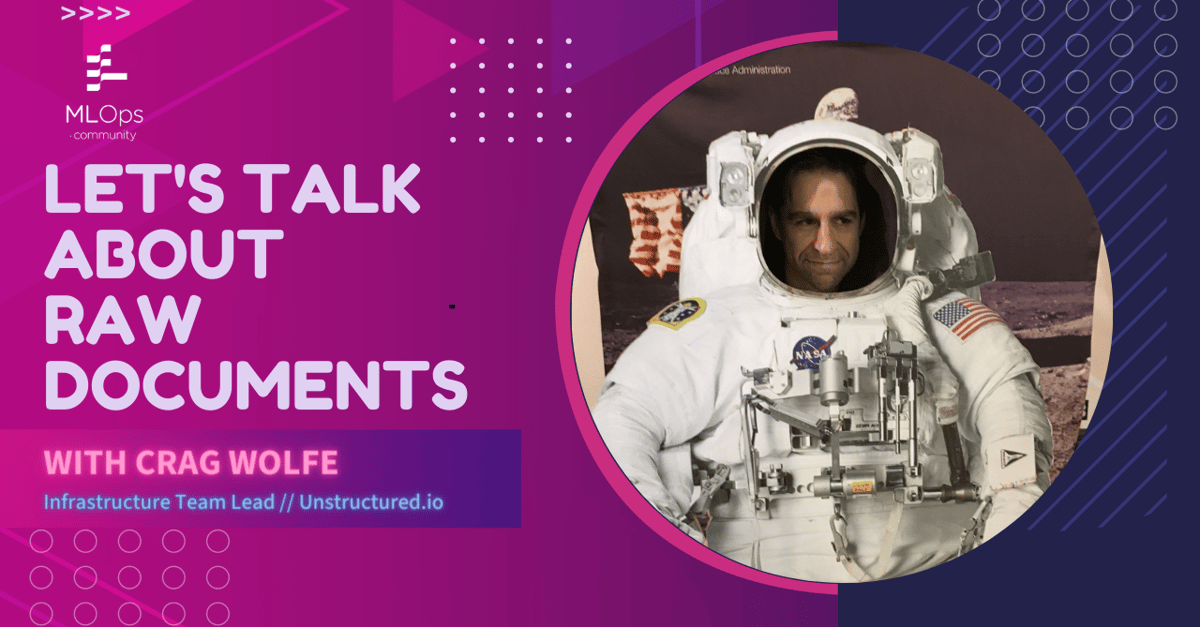 Let's Talk About Raw Documents