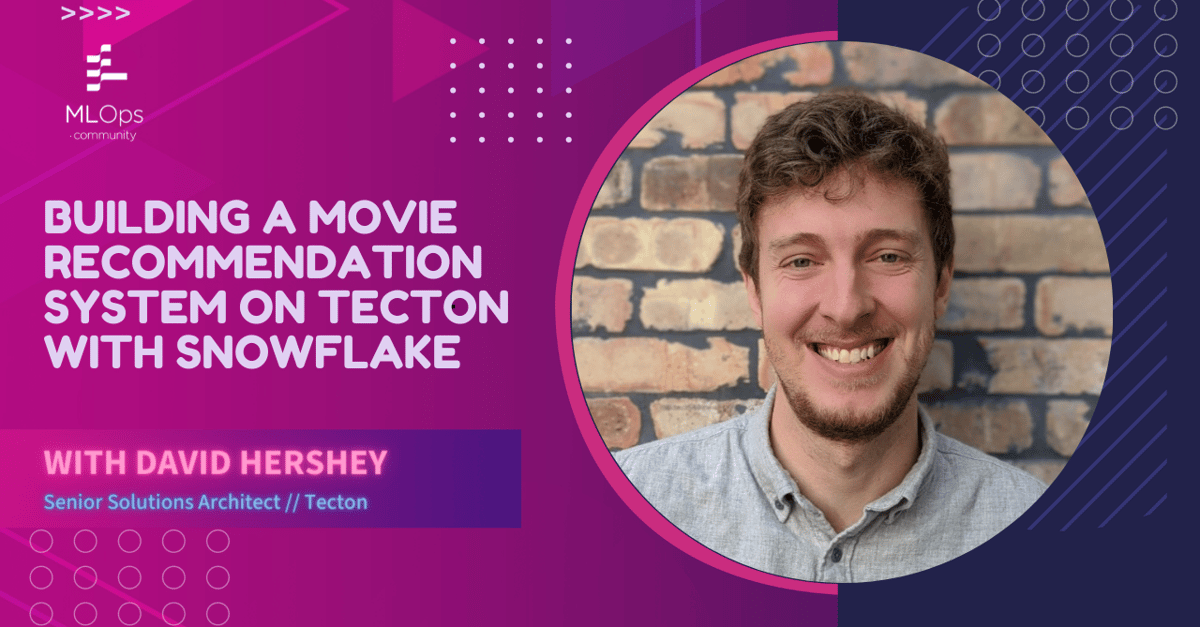Building a Movie Recommendation System on Tecton with Snowflake