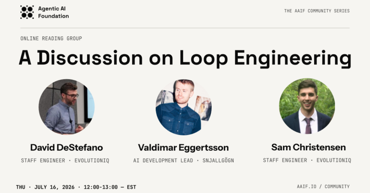 A Discussion on Loop Engineering