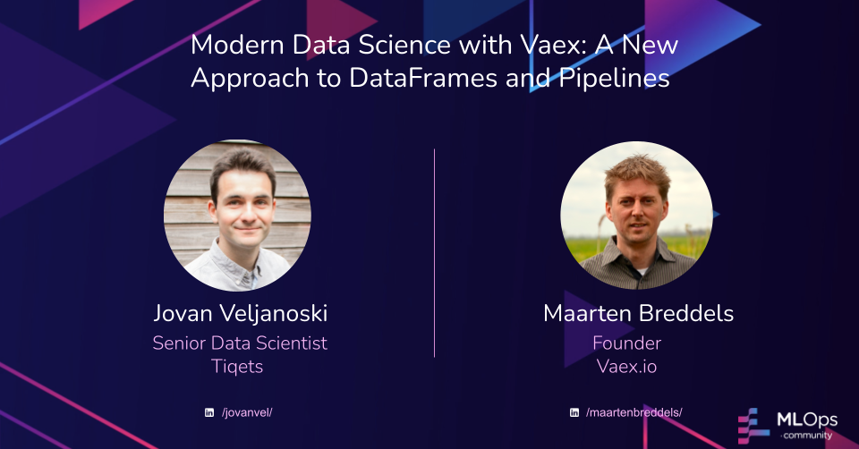 Modern Data Science with Vaex: A New Approach to DataFrames and Pipelines
