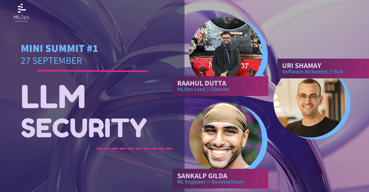 MLOps Community Mini Summit #1