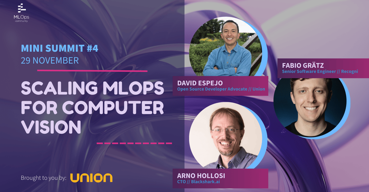 Scaling MLOps for Computer Vision