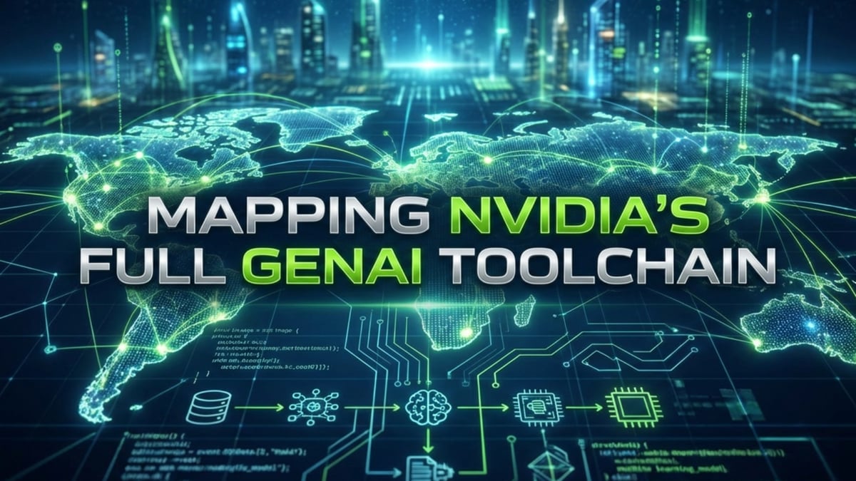 Mapping NVIDIA's Full GenAI Toolchain