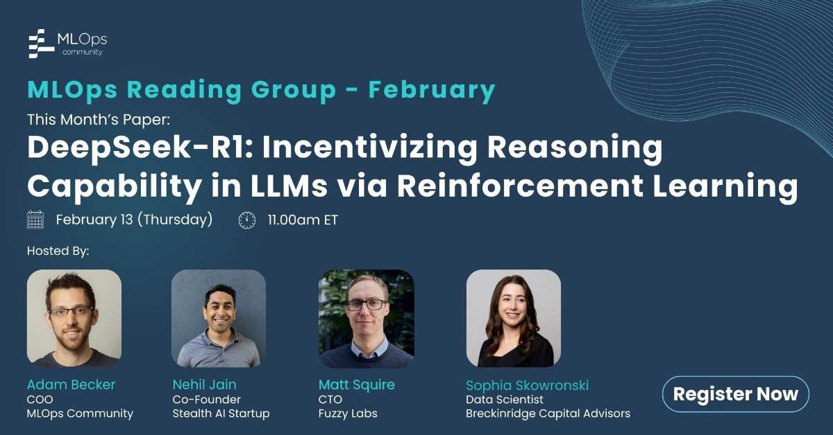 Reading Group - DeepSeek-R1: Incentivizing Reasoning Capability in LLMs via Reinforcement Learning