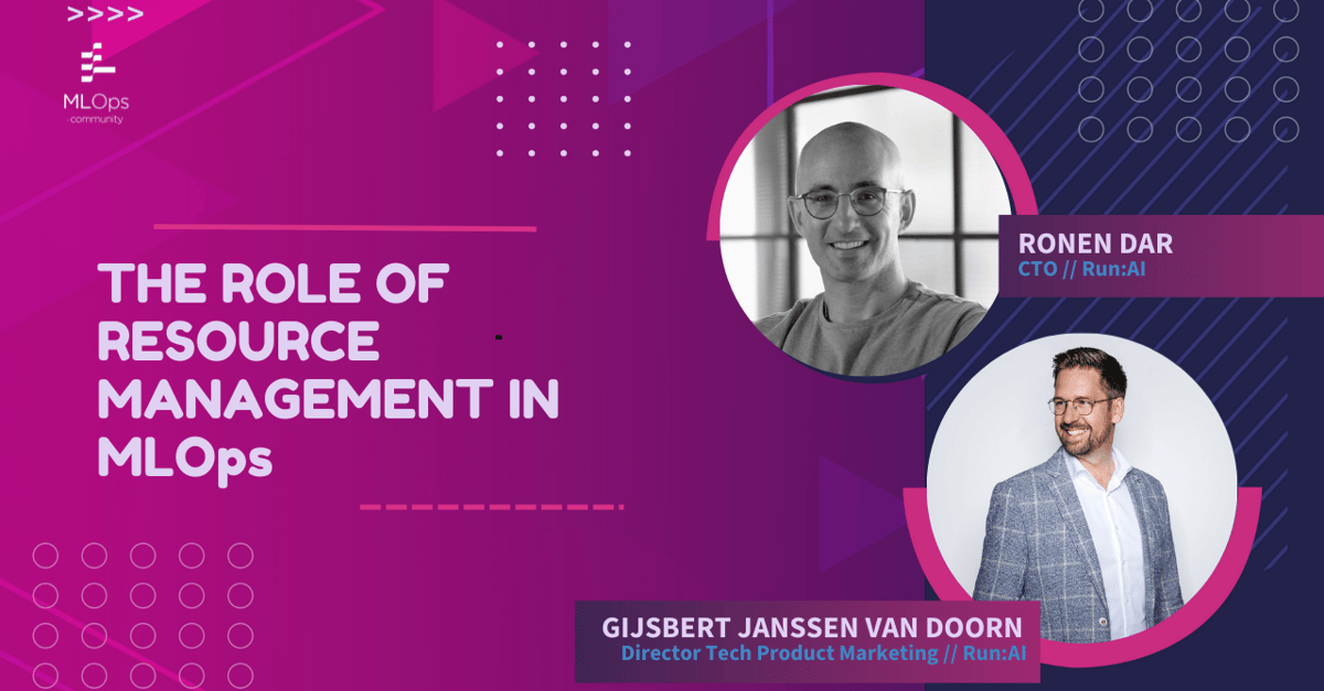 The Role of Resource Management in MLOps