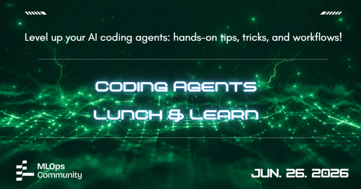 Coding Agents Lunch & Learn Session 16: Real-World Coding Agent Workflows