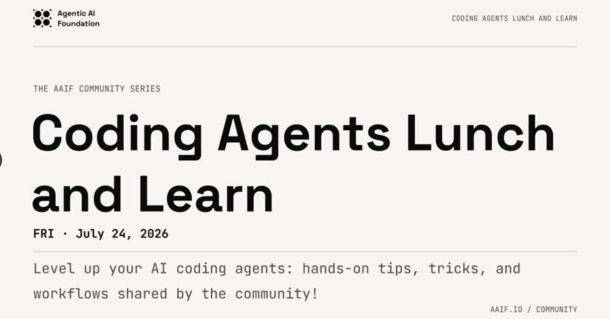Coding Agents Lunch & Learn – Session 20: MCP in Practice