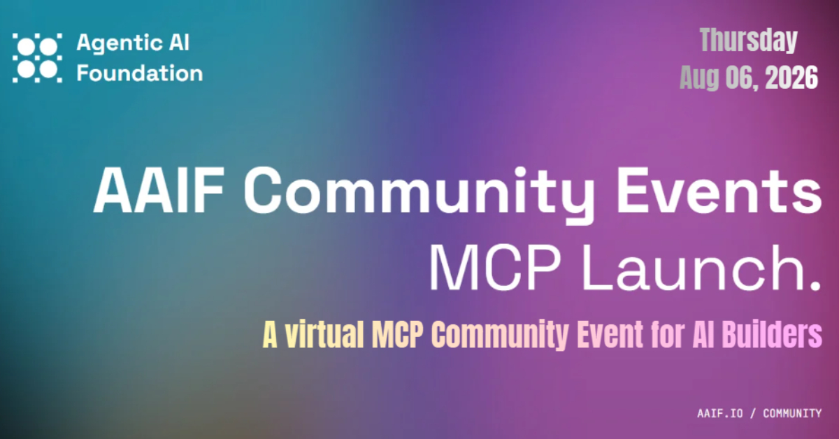A virtual MCP Community Event for AI Builders