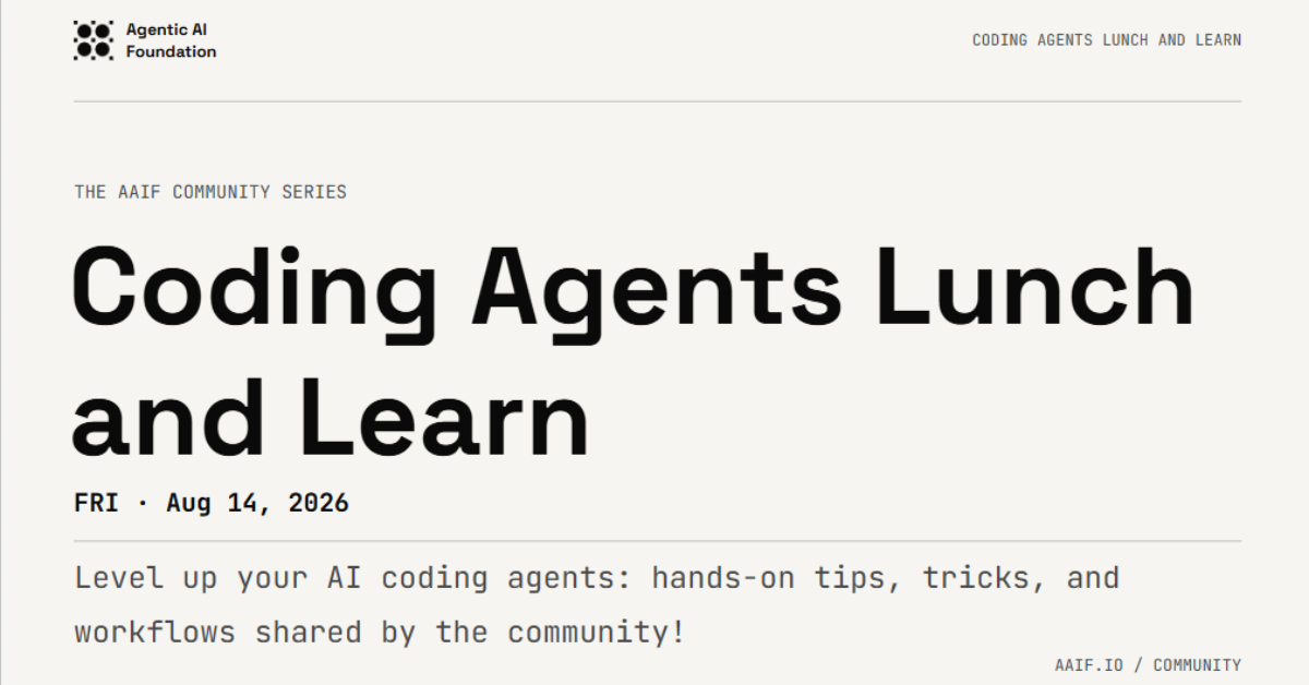 Coding Agents Lunch & Learn Session 21: Evaluating MCP Tools for Real-World Agent Workflows