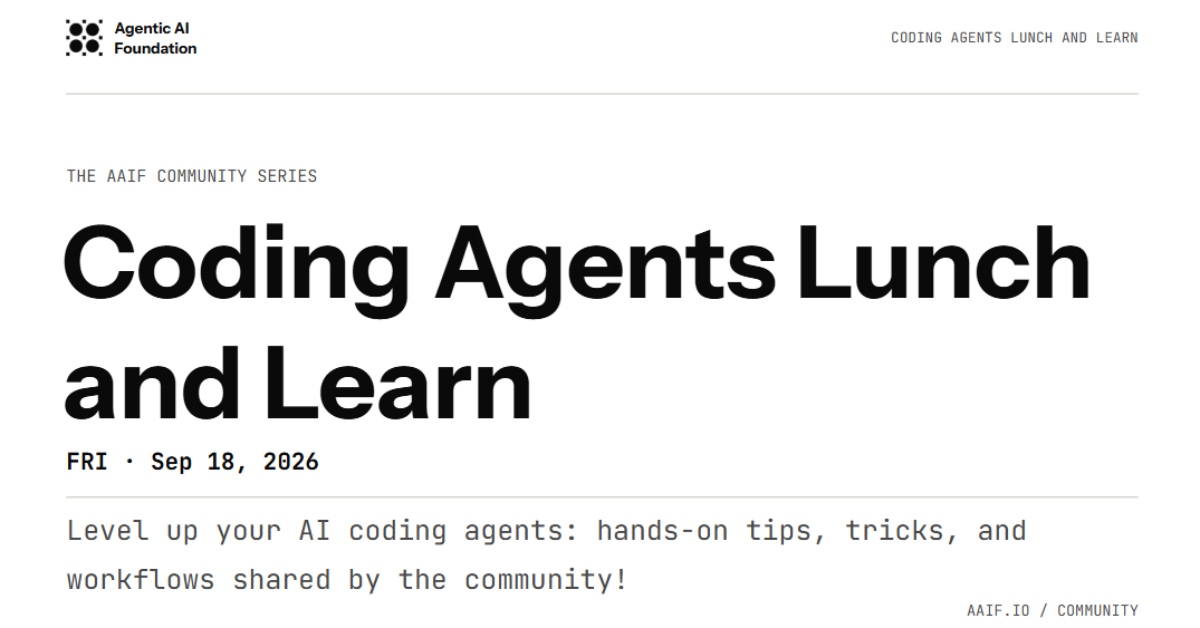 Coding Agents Lunch & Learn Session 25: Verification and Recovery