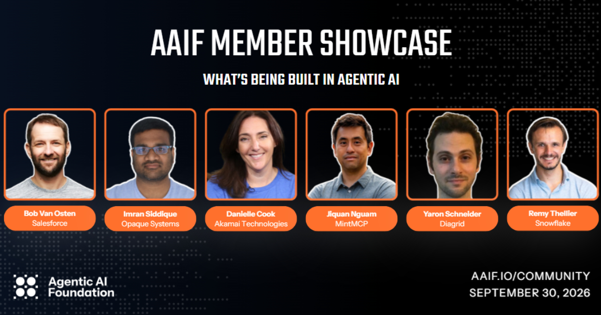 AAIF Member Showcase: What’s Being Built in Agentic AI