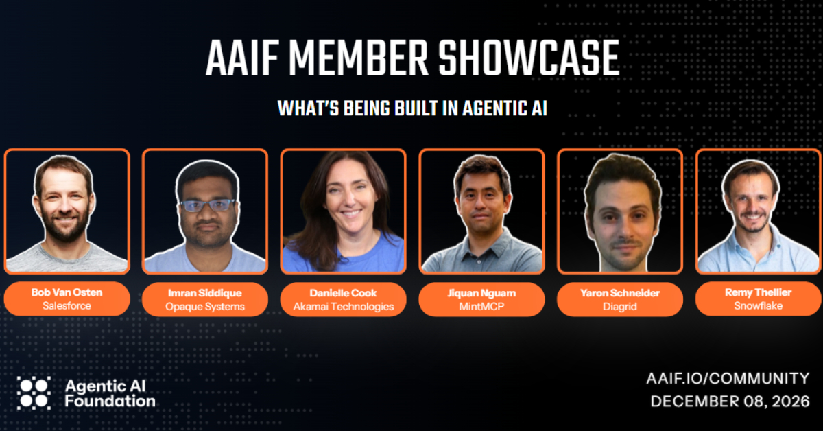 AAIF Member Showcase: What’s Being Built in Agentic AI