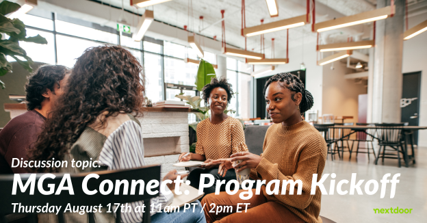 MGA Connect: Program Kickoff