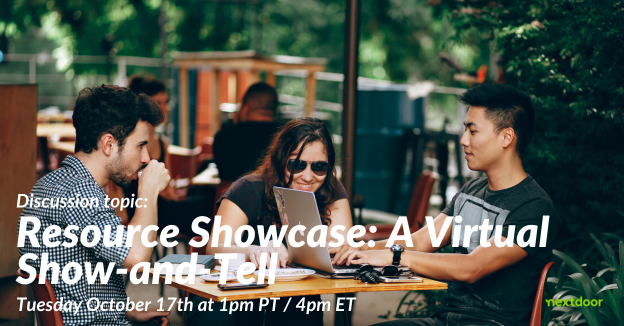 Resource Showcase: A Virtual Show-and-Tell