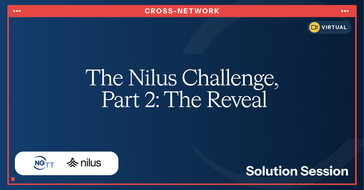 NGTT | The Nilus Challenge, Part 2: The Reveal
