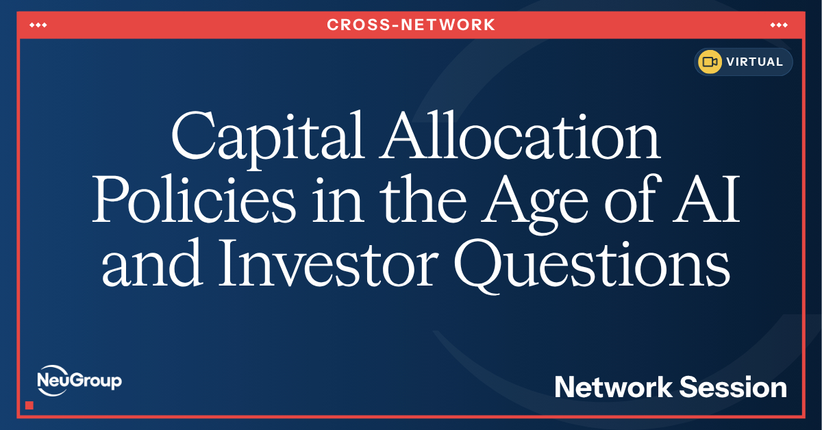 Capital Allocation Policies in a Time of Artificial Intelligence and Investor Questions