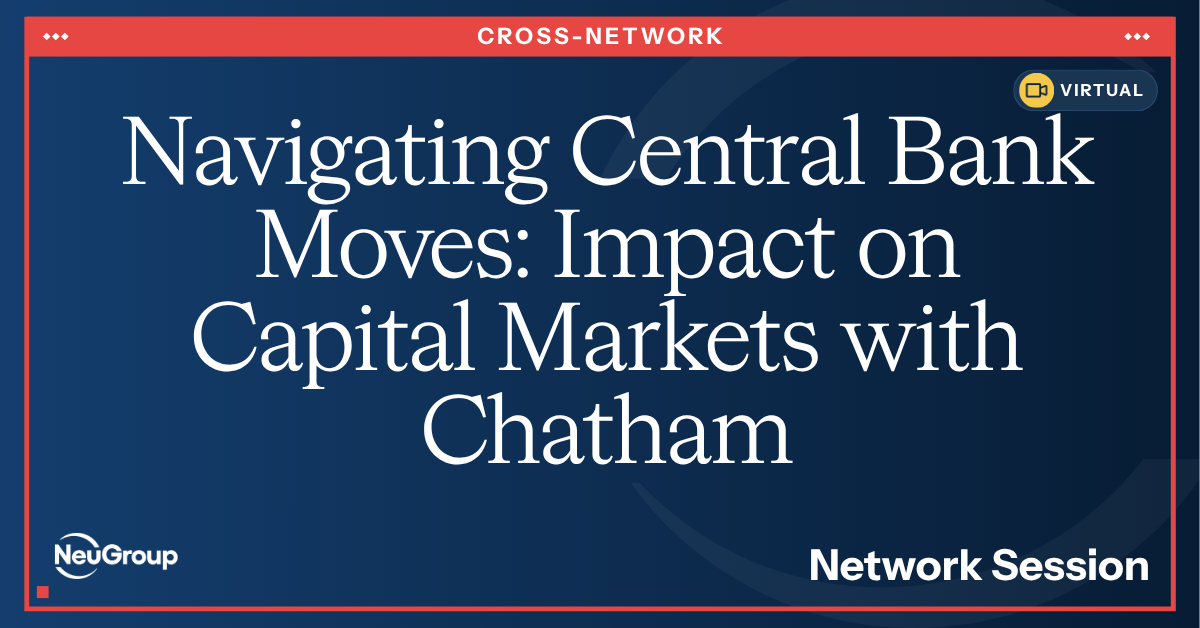Navigating Central Bank Moves: Impact on Capital Markets with Chatham Financial