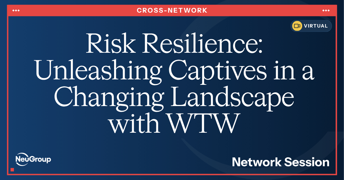 Risk Resilience: Unleashing Captives in a Changing Landscape with WTW