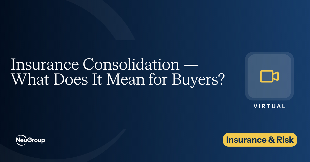 Insurance & Risk | Insurance Consolidation — What Does It Mean for Buyers?