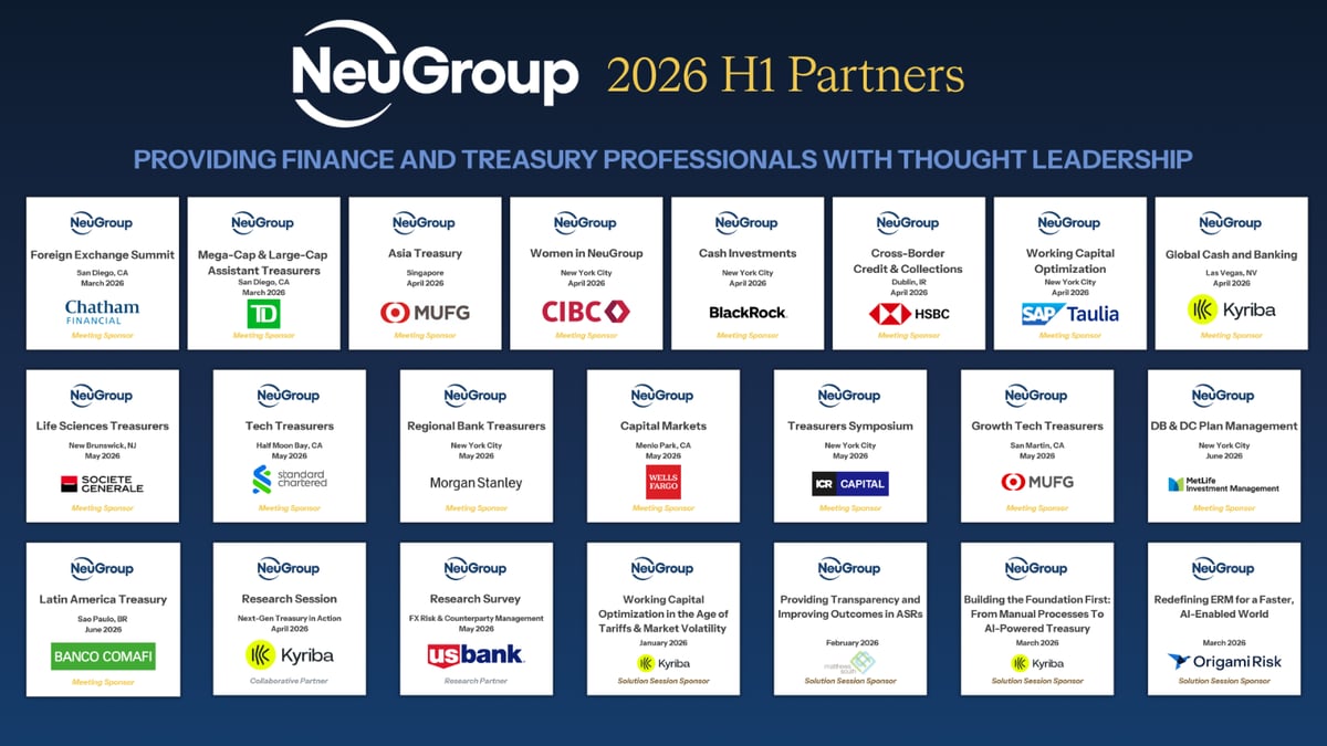 Thank You to 2026 H1 Peer Group Meeting Sponsors and Content Partners 