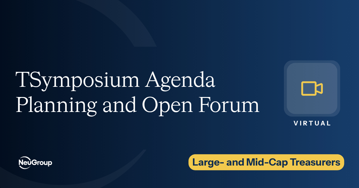 TSymposium Agenda Planning and Open Forum