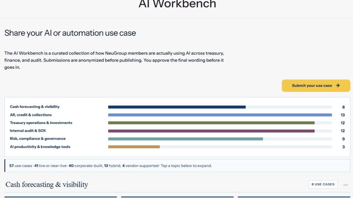 Real-World Use Cases Reveal How Treasury & Finance Teams Are Putting AI to Work