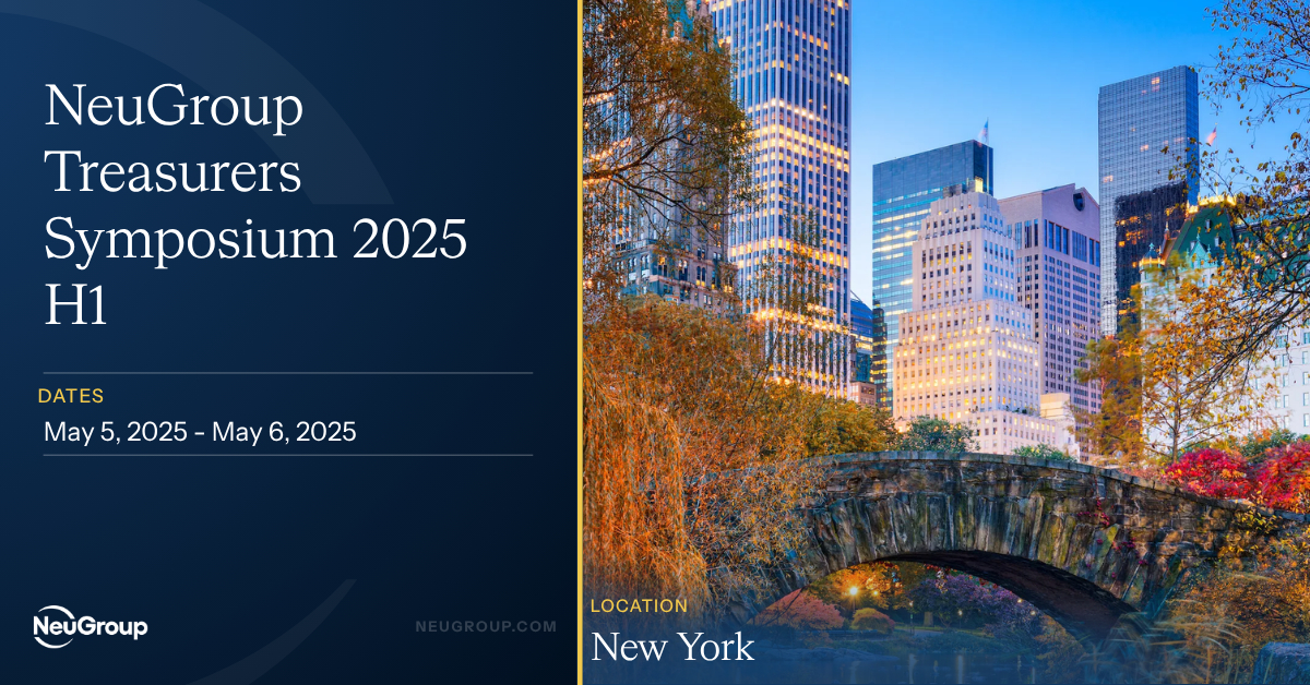 NeuGroup Treasurers Symposium 2025 H1