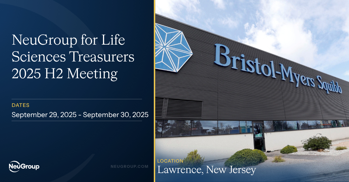 NeuGroup for Life Sciences Treasurers 2025 H2 Meeting