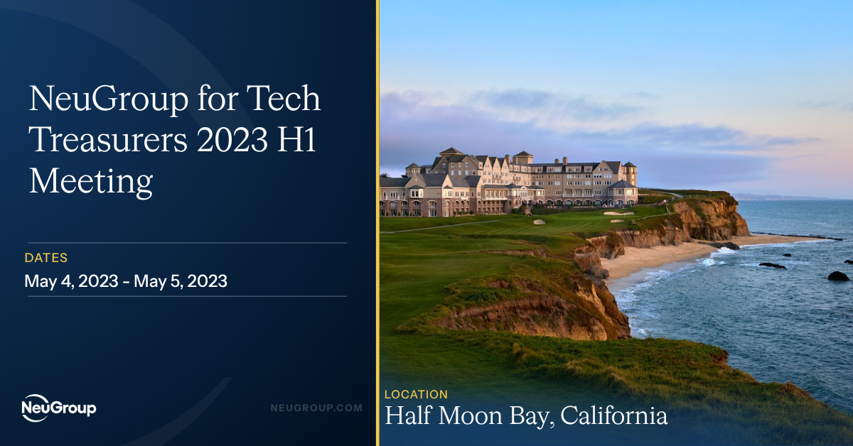 NeuGroup for Tech Treasurers 2023 H1 Meeting