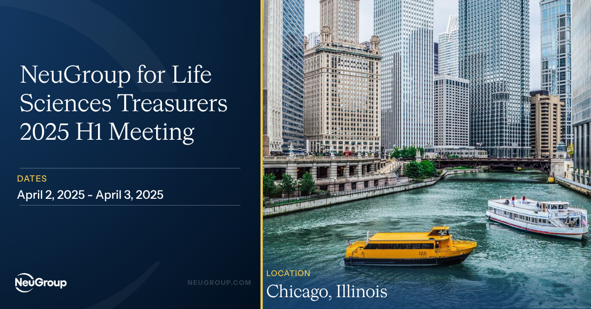 NeuGroup for Life Sciences Treasurers 2025 H1 Meeting
