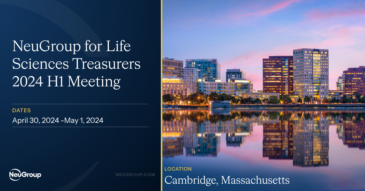 NeuGroup for Life Sciences Treasurers 2024 H1 Meeting