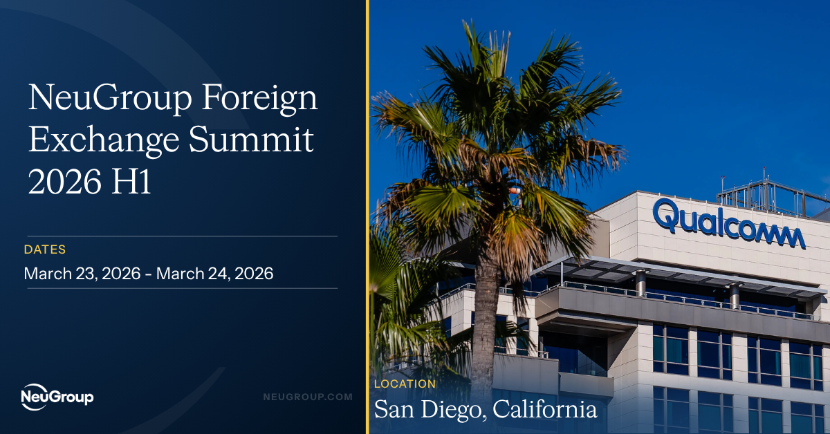 NeuGroup Foreign Exchange Summit 2026 H1